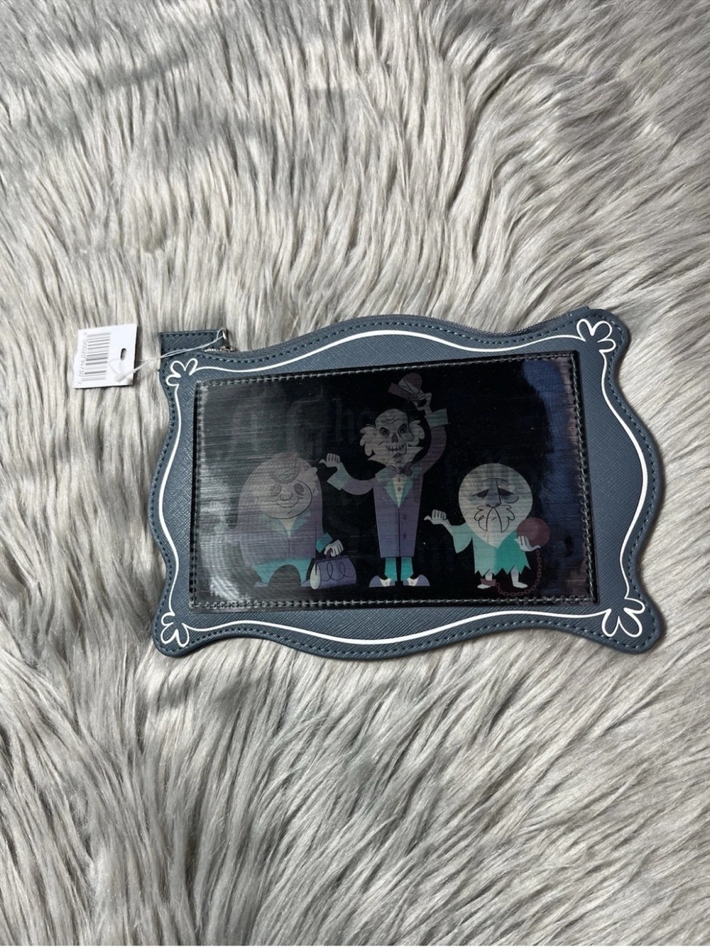Disney Parks Haunted Mansion Hitchhiking Ghosts Holographic Zipper Pouch